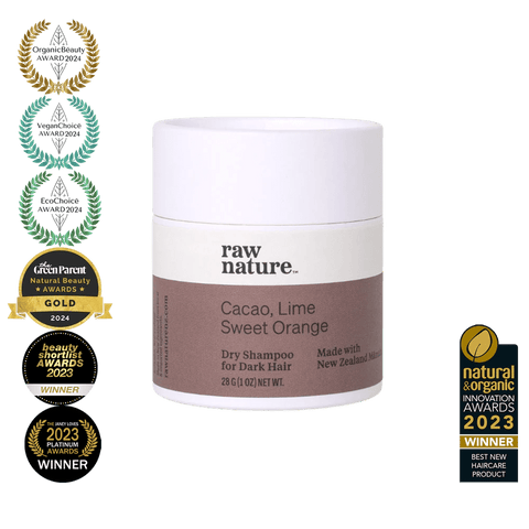 Raw Nature – Dry Shampoo - Dark - Naturshopen.se
