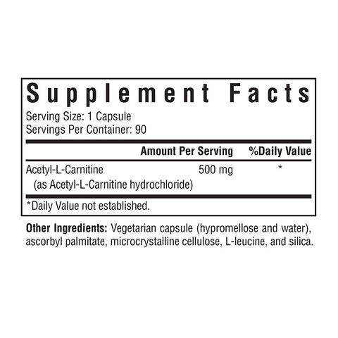 Seeking Health Acetyl-L-Carnitine - 90 Kapslar