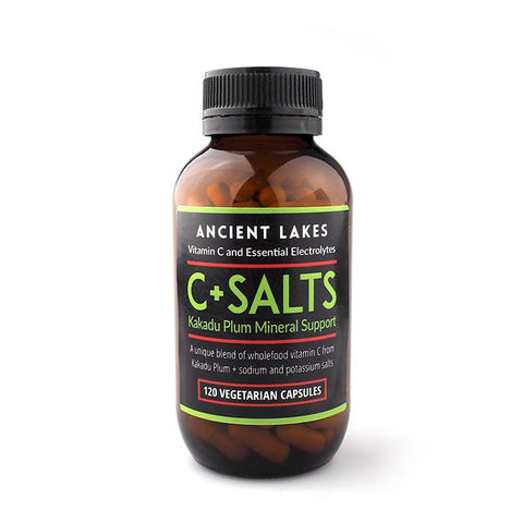 Ancient Lakes C+Salts Kakadu Plum Mineral Support Capsules - Naturshopen.se