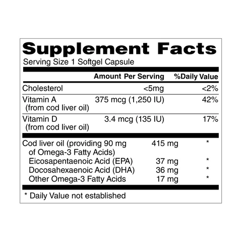 FIQ Cod Liver IQ - Naturshopen.se