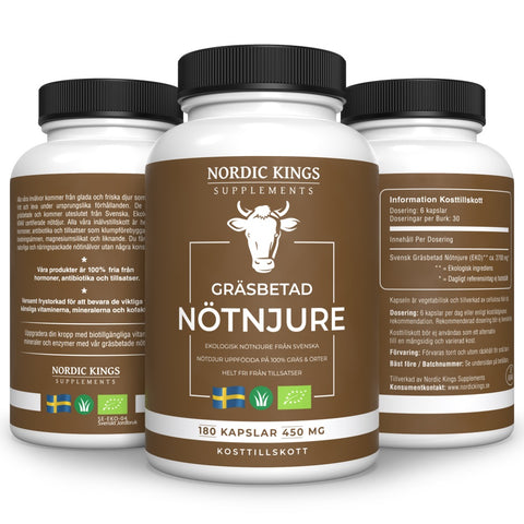 Nordic Kings Grass-fed & Organic Beef Kidney Capsules