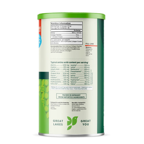Great Lakes Wellness - Collagen Hydrolysate 454g - Naturshopen.se