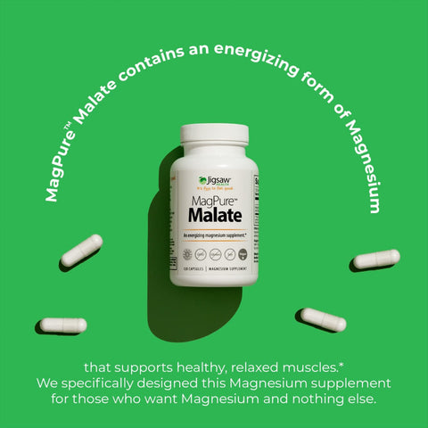 Jigsaw Health MagPure Malate 120 Capsules