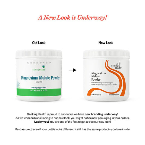 Magnesiummalat pulver Seeking Health - Naturshopen.se