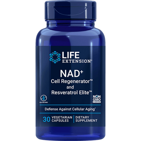 NAD+ Cell Regenerator and Resveratrol Elite - Naturshopen.se