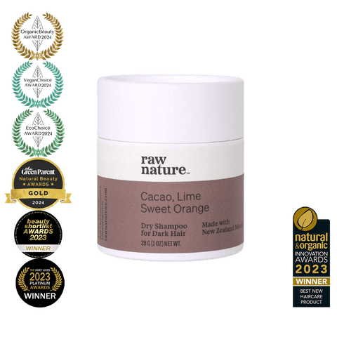 Raw Nature – Dry Shampoo - Dark - Naturshopen.se