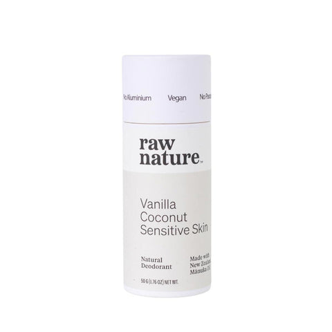 Raw Nature Natural Deodorant - Vanilla, Coconut