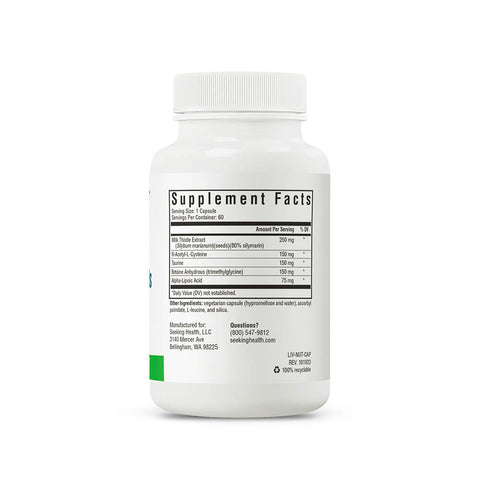 Seeking Health Liver Nutrients 60 Capsules - Naturshopen.se
