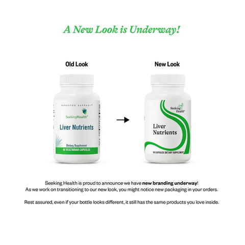 Seeking Health Liver Nutrients 60 Capsules - Naturshopen.se