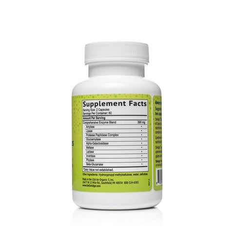 Smidge Digestive Enzymes 120 kapslar - Naturshopen.se